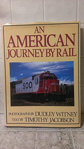 9780792454922: An American Journey by Rail [Lingua Inglese]