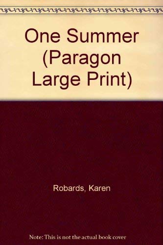 9780792716082: One Summer (Paragon Large Print)