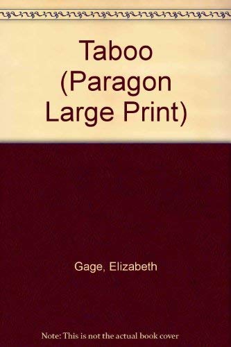 9780792717317: Taboo (Paragon Large Print)