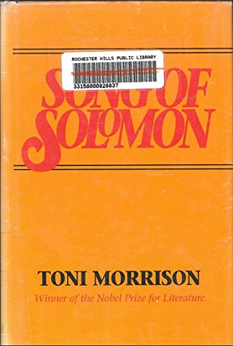 Song of Solomon (Curley Large Print Books) (9780792719366) by Morrison, Toni