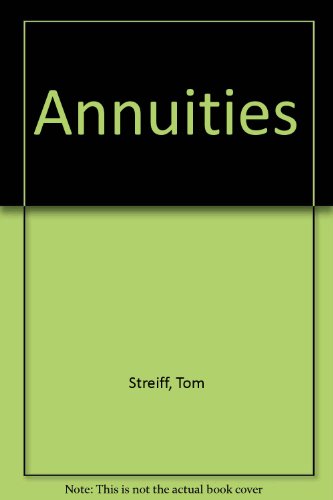 Annuities (9780793103799) by Streiff, Thomas F.; Shapiro, David