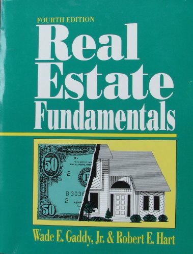Beispielbild fr Real Estate Fundamentals zum Verkauf von Half Price Books Inc.