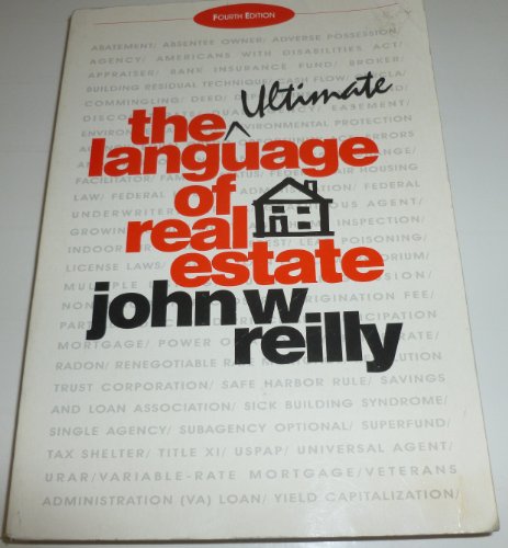 Beispielbild fr The Language of Real Estate zum Verkauf von Front Cover Books