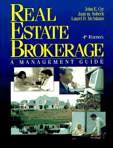 Beispielbild fr Real Estate Brokerage: A Management Guide zum Verkauf von Wonder Book