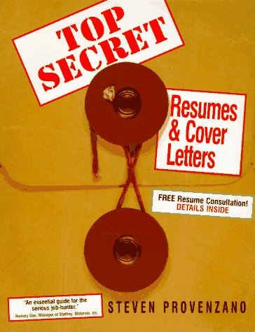 Beispielbild fr Top Secret Resumes & Cover Letters zum Verkauf von Wonder Book