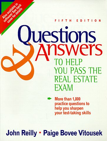 9780793115051: Questions & Answers to Help You Pass the Real Estate Exam