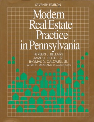 Imagen de archivo de Modern Real Estate Practice in Pennsylvania a la venta por Bookmans