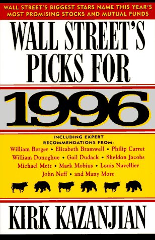 Stock image for Wall Street's Picks for 1996 (Serial) for sale by HPB-Ruby