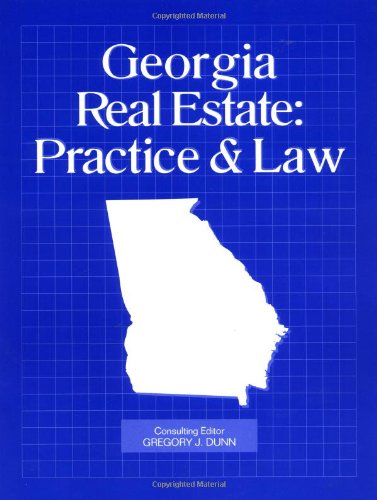 Stock image for Georgia Real Estate: Practice & Law for sale by Book Deals