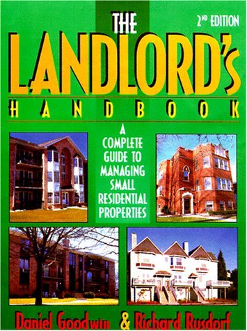 Imagen de archivo de The Landlord's Handbook: A Complete Guide to Managing Small Residential Properties a la venta por SecondSale