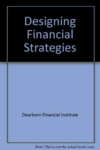 Imagen de archivo de Designing Financial Strategies a la venta por Ergodebooks