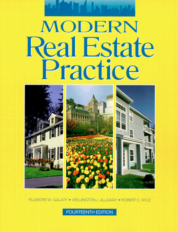 Imagen de archivo de Modern Real Estate Practice a la venta por Wonder Book