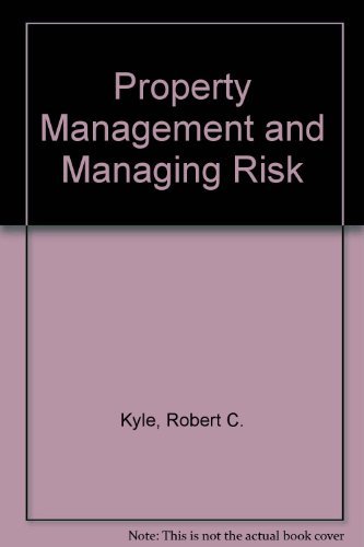 Beispielbild fr Property Management and Managing Risk zum Verkauf von Wonder Book