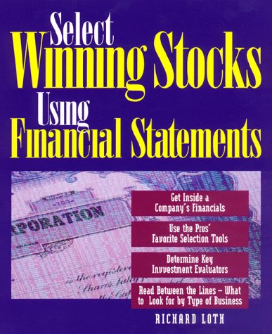 Beispielbild fr Select Winning Stocks Using Financial Statements zum Verkauf von WorldofBooks