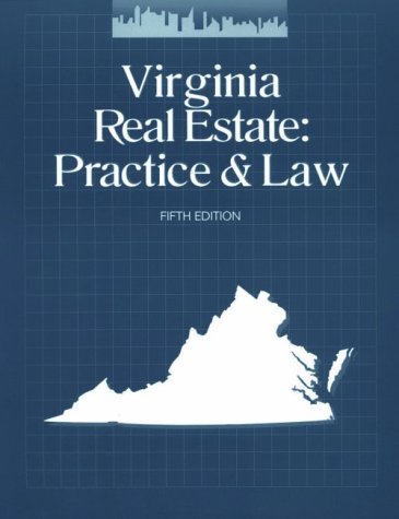 Stock image for Virginia Real Estate: Practice & Law for sale by Wonder Book