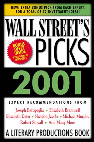 Stock image for Wall Street's Picks for 2000: An Insider's Guide to the Year's Best Stocks & Mutual Funds for sale by Robinson Street Books, IOBA