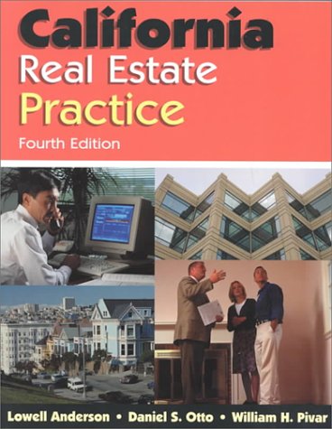 Imagen de archivo de California Real Estate Practice a la venta por Better World Books: West