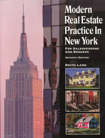 Modern Real Estate Practice in New York: Salespersons and Brokers (9780793136261) by Lank, Edith; Deickler, Judith; Lippman, William Jay