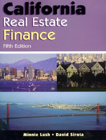 Stock image for California Real Estate Finance for sale by SecondSale