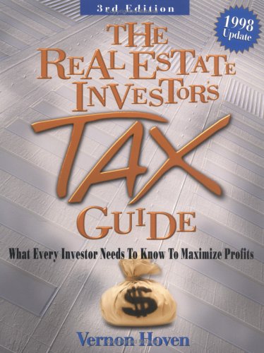 Imagen de archivo de The Real Estate Investor's Tax Guide a la venta por ThriftBooks-Dallas