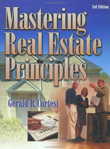 Beispielbild fr Mastering Real Estate Principles zum Verkauf von POQUETTE'S BOOKS