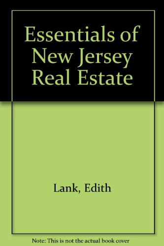 Essentials of New Jersey Real Estate (9780793142286) by [???]