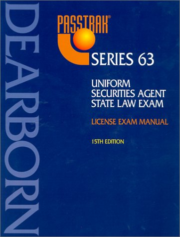 Imagen de archivo de Uniform Securities Agent State Law Exam a la venta por ThriftBooks-Atlanta