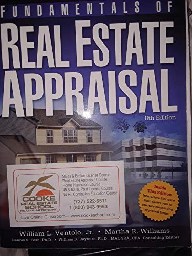 Imagen de archivo de Fundamentals of Real Estate Appraisal a la venta por SecondSale