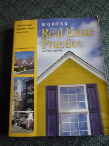 Stock image for Modern Real Estate Practice for sale by Jenson Books Inc