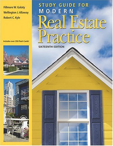 Beispielbild fr Study Guide for Modern Real Estate Practice zum Verkauf von SecondSale