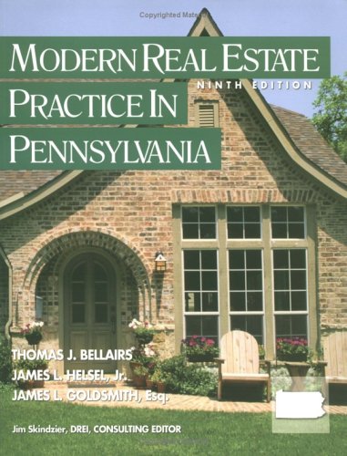 Stock image for Modern Real Estate Practice in Pennsylvania for sale by Better World Books