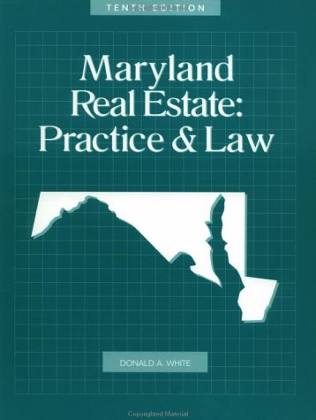 Imagen de archivo de Maryland Real Estate : Practice and Law a la venta por Better World Books