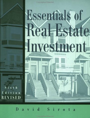 9780793148851: Essentials of Real Estate Investment