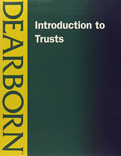 Introduction to Trusts (9780793149315) by Dearborn Financial Services