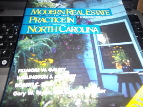 9780793150588: Modern Real Estate Practice in North Carolina