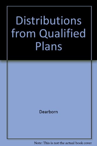 Distributions from Qualified Plans (9780793152520) by David Shapiro; Thomas F. Streiff