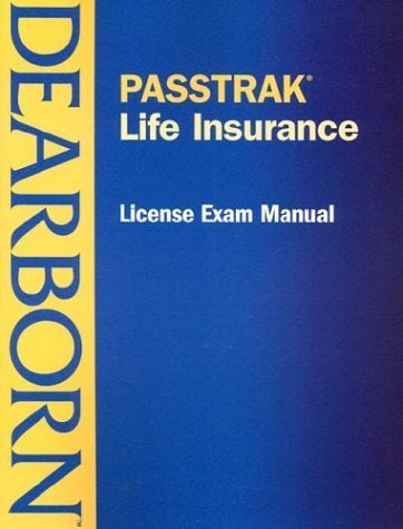 Beispielbild fr PASSTRAK Life Insurance License Exam Manual zum Verkauf von HPB-Red