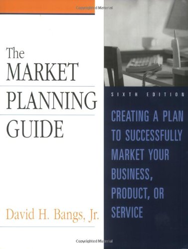 Imagen de archivo de Market Planning Guide a la venta por Better World Books