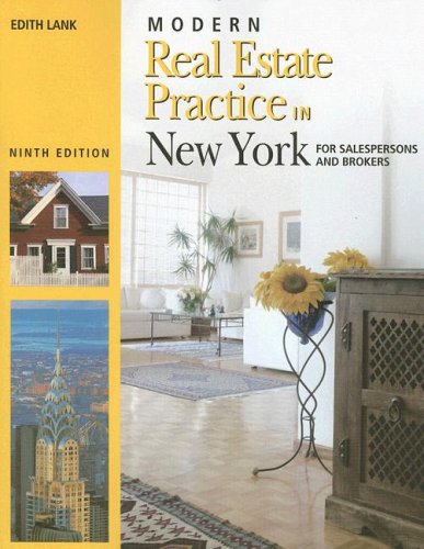 Beispielbild fr Modern Real Estate Practice in New York zum Verkauf von Irish Booksellers