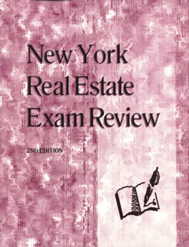 Beispielbild fr New York Real Estate Exam Review zum Verkauf von Ergodebooks