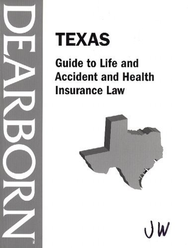 Imagen de archivo de Texas Guide to Life and Accident and Health Insurance Law a la venta por ThriftBooks-Atlanta
