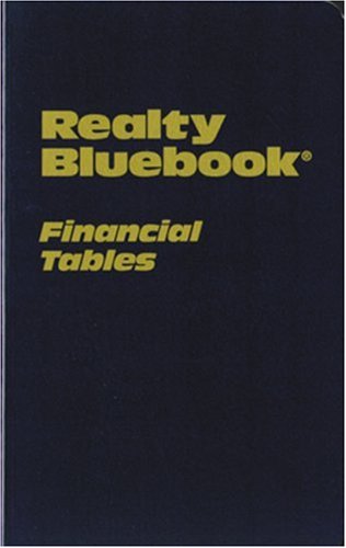 Beispielbild fr Realty Bluebook Financial Tables zum Verkauf von Jenson Books Inc