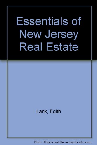 Beispielbild fr Essentials of New Jersey Real Estate zum Verkauf von ThriftBooks-Dallas