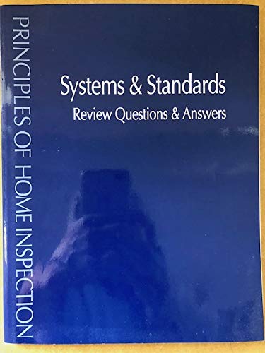 Beispielbild fr Principles of Home Inspection: Systems & Standards Review Questions & Answers zum Verkauf von HPB-Red