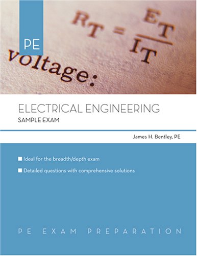 Electrical Engineering Sample Exam, 2nd Edition (9780793185054) by [???]