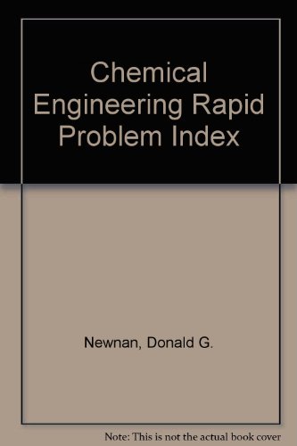 Chemical Engineering: Rapid Problem Index (9780793185245) by [???]