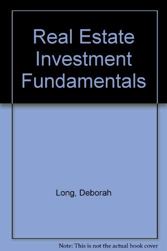 Stock image for Real Estate Investment Fundamentals for sale by HPB-Red