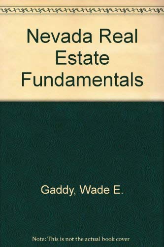 Beispielbild fr Nevada Real Estate Fundamentals zum Verkauf von Mispah books
