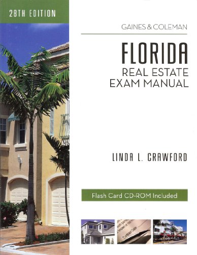 Beispielbild fr Florida Real Estate Exam Manual zum Verkauf von ThriftBooks-Atlanta