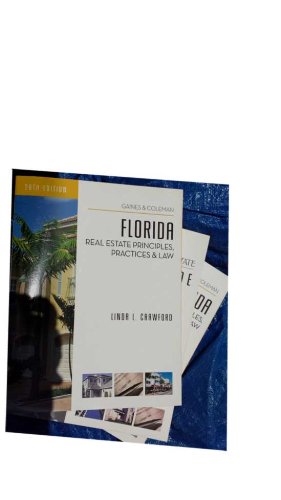 Beispielbild fr Florida Real Estate Principles, Practices and Law zum Verkauf von ThriftBooks-Dallas